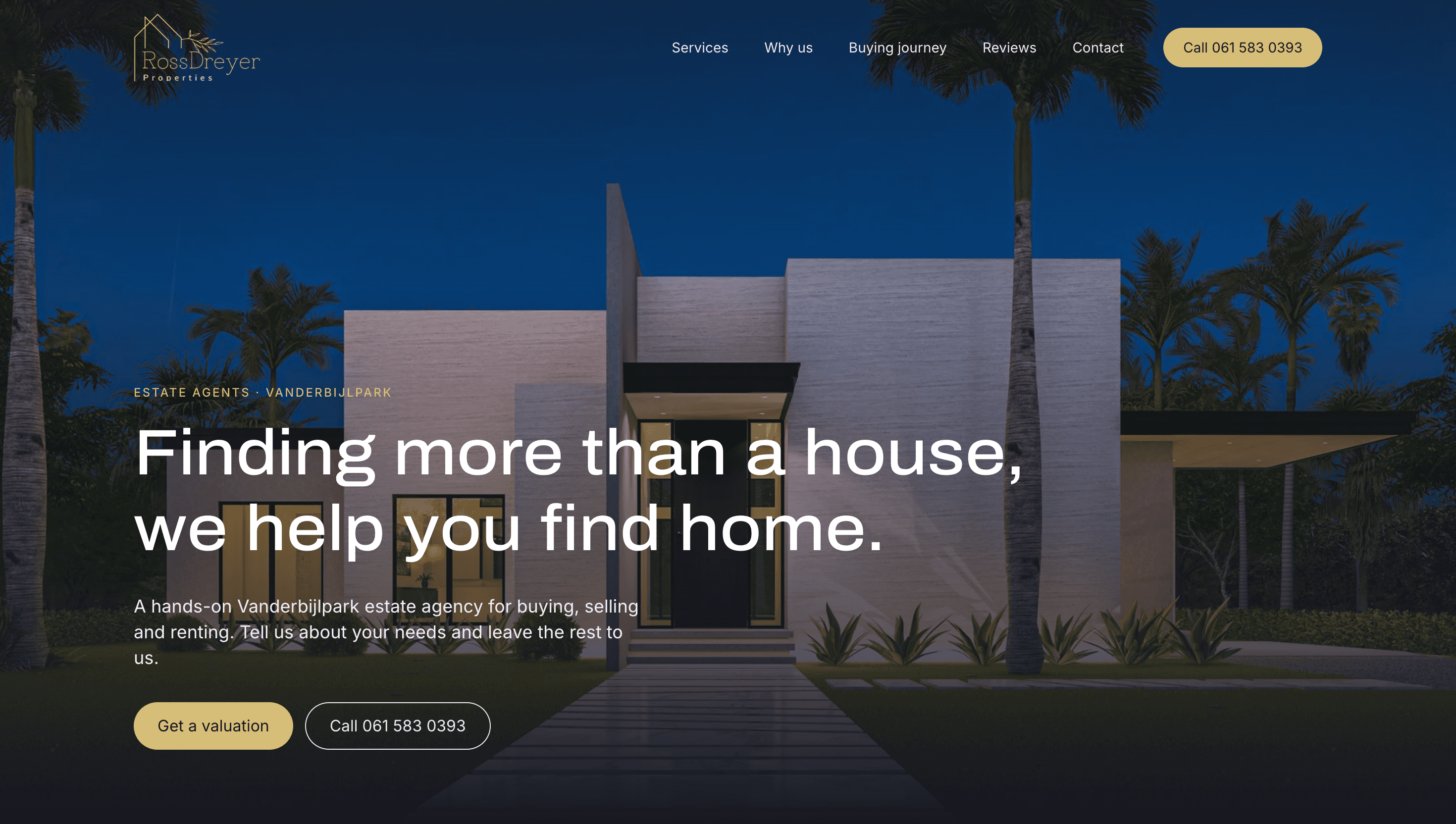 The Ross Dreyer Properties homepage